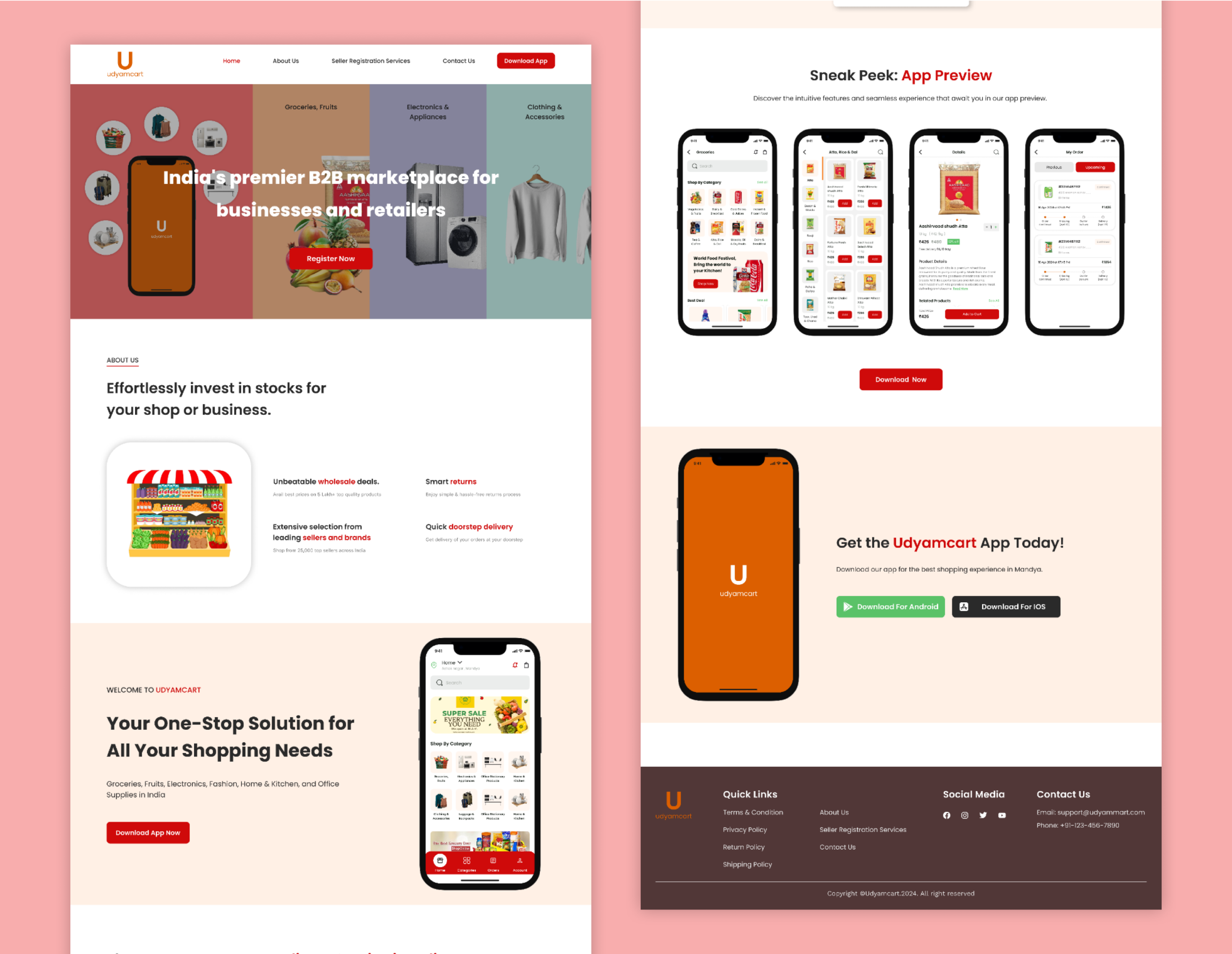 Udyamcart Mobile Application