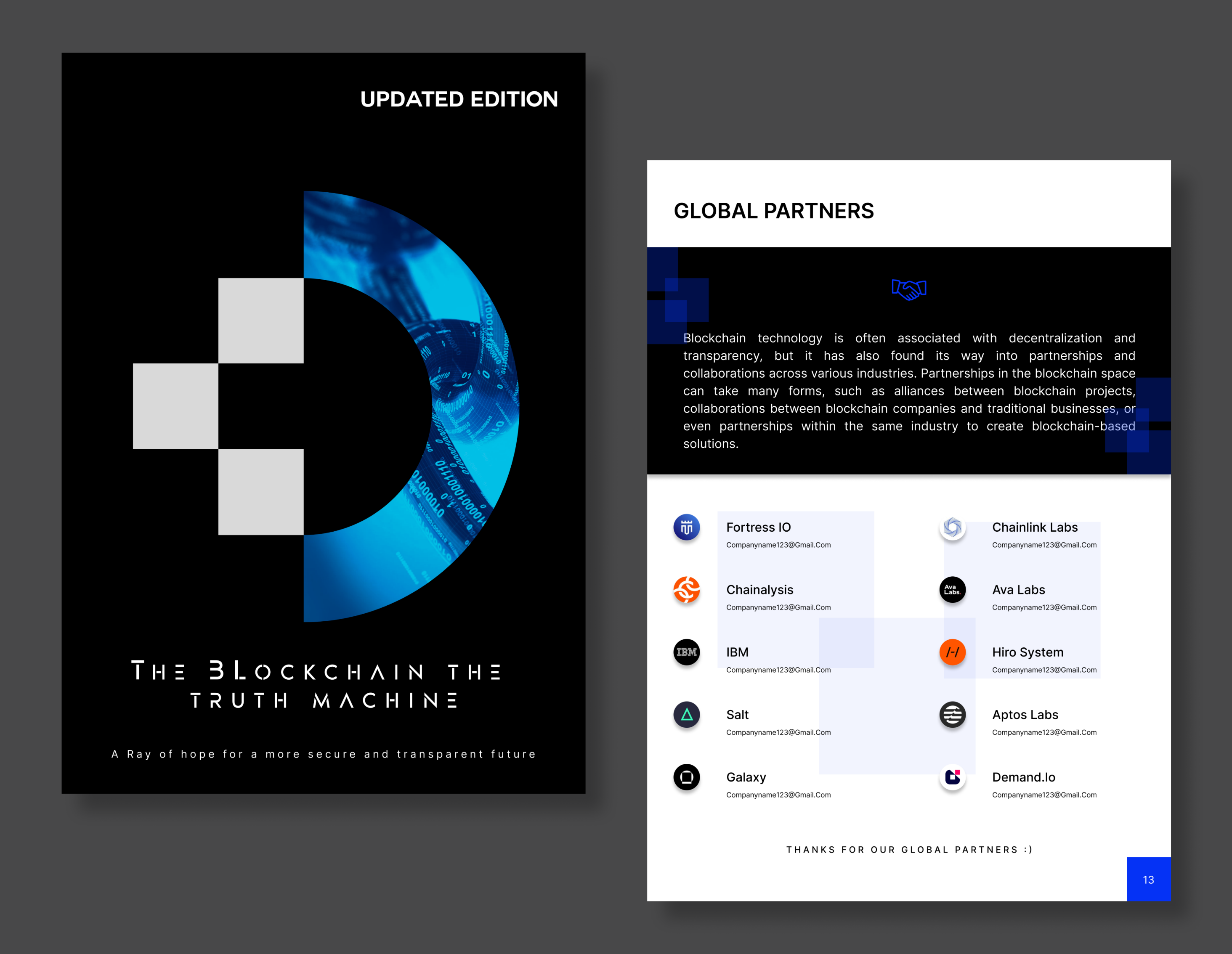 Blockchain Book Design