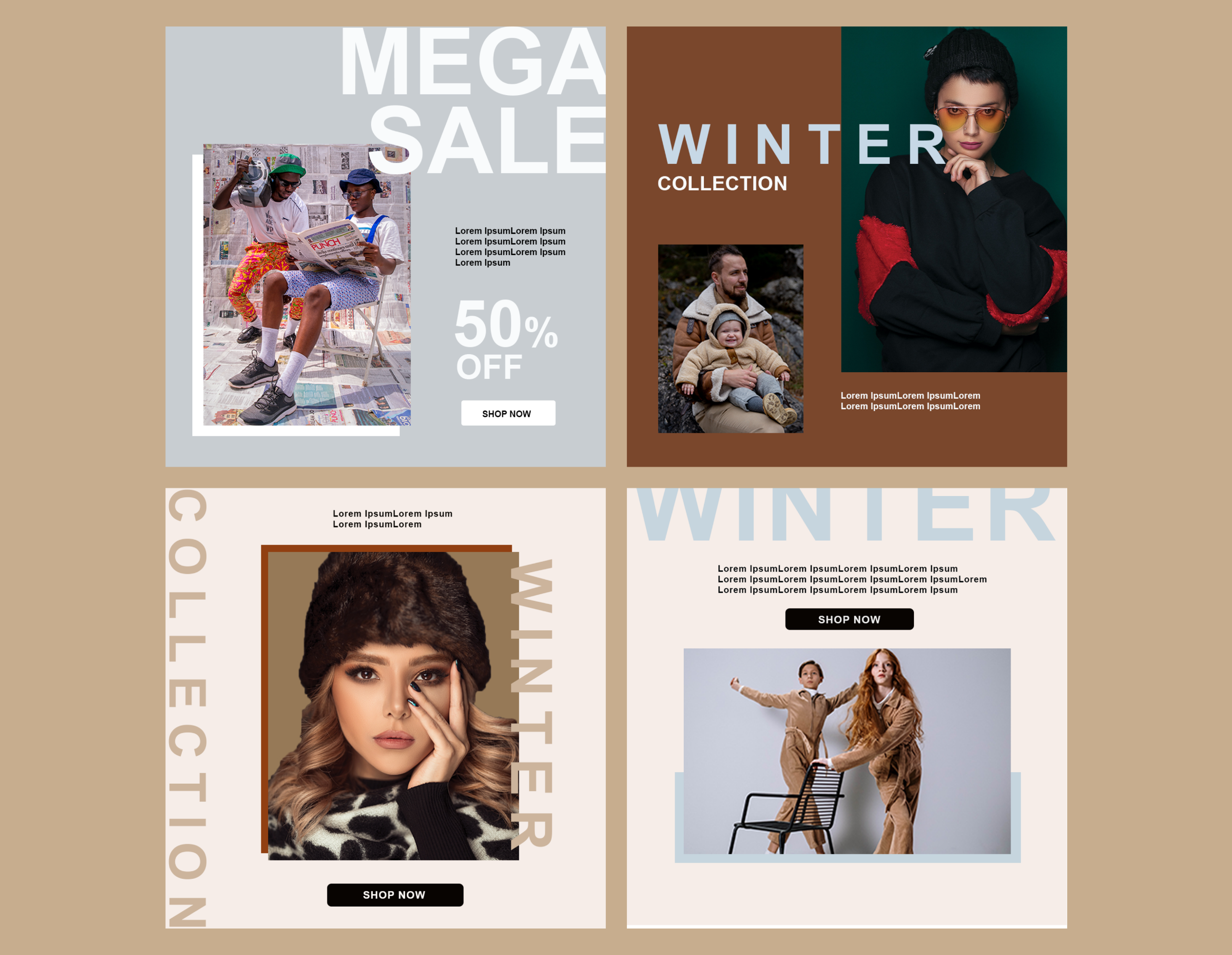 Winter Collection Social Media Post